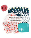 serviettes hygiéniques lavables, 5S+6M, en coton bio, (1+1) coffret FUITES URINAIRES LÉGÈRES - 1